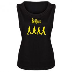 Женская майка Beatles Group - PrintSalon