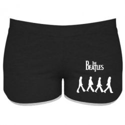 Женские шорты Beatles Group - PrintSalon