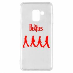 Чехол для Samsung A8 2018 Beatles Group - PrintSalon