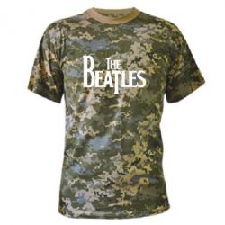 Камуфляжная футболка Beatles - PrintSalon