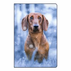 Блокнот з принтом Beautiful dachshund
