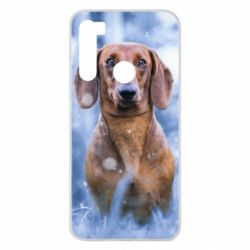 Чехол для Xiaomi Redmi Note 8 Beautiful dachshund - PrintSalon