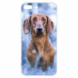 Чехол для iPhone 8 Plus Beautiful dachshund - PrintSalon