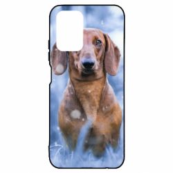 Чехол для Xiaomi Redmi Note 10 Beautiful dachshund - PrintSalon