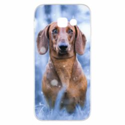 Чехол для Samsung A5 2017 Beautiful dachshund