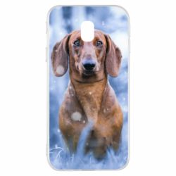 Чехол для Samsung J3 2017 Beautiful dachshund - PrintSalon