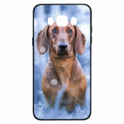 Чехол для Samsung J7 2016 Beautiful dachshund - PrintSalon