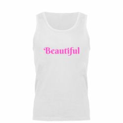 Мужская майка Beautiful - PrintSalon