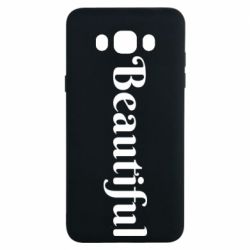 Чехол для Samsung J7 2016 Beautiful - PrintSalon