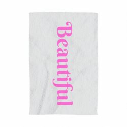 Полотенце с принтом Beautiful - PrintSalon