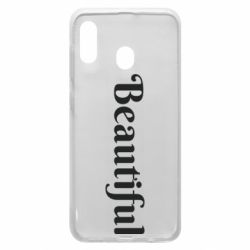 Чехол для Samsung A20 Beautiful - PrintSalon