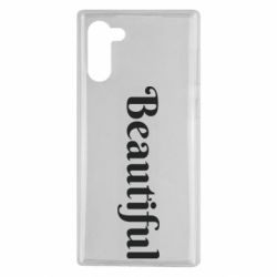 Чехол для Samsung Note 10 Beautiful - PrintSalon