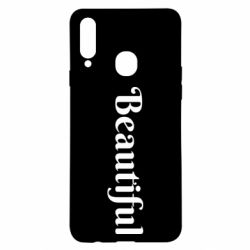 Чехол для Samsung A20s Beautiful - PrintSalon
