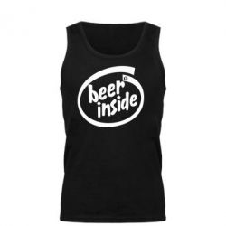 Мужская майка Beer Inside - PrintSalon
