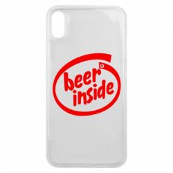 Чехол для iPhone Xs Max Beer Inside - PrintSalon