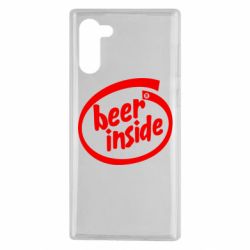 Чехол для Samsung Note 10 Beer Inside - PrintSalon