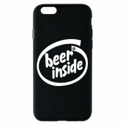 Чехол для iPhone 6/6S Beer Inside - PrintSalon