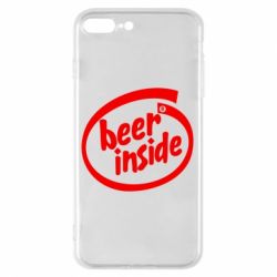Чехол для iPhone 7 Plus Beer Inside - PrintSalon