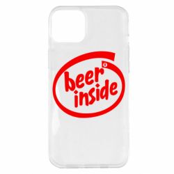 Чехол для iPhone 14 Plus Beer Inside - PrintSalon