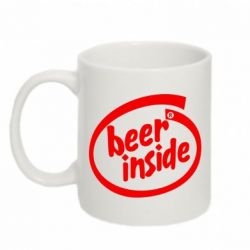 Чашка 320ml Beer Inside - PrintSalon