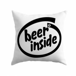 Подушка Beer Inside - PrintSalon