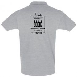 Мужское поло Beer - PrintSalon