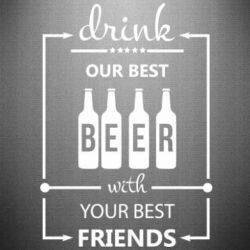 Наклейка Beer - PrintSalon