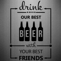 Наклейка Beer - PrintSalon