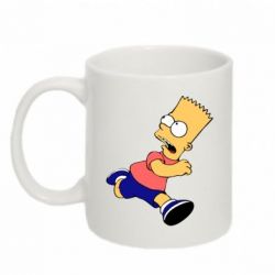 Чашка 320ml Беги, Барт, беги!-PrintSalon Чашка 320ml Беги, Барт, беги!
