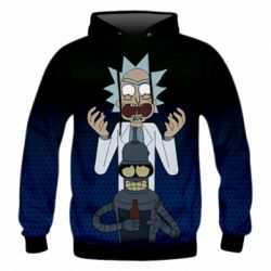 Чоловіче 3D худі Berder - PrintSalon