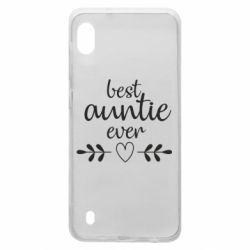 Чехол для Samsung A10 Best auntie ever - PrintSalon