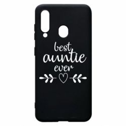 Чехол для Samsung A60 Best auntie ever - PrintSalon