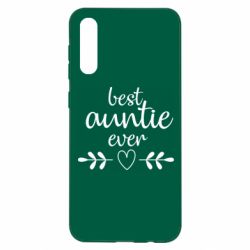 Чехол для Samsung A50 Best auntie ever - PrintSalon