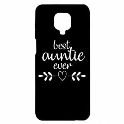 Чехол для Xiaomi Redmi Note 9S/9Pro/9Pro Max Best auntie ever - PrintSalon
