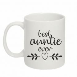 Чашка 320ml Best auntie ever - PrintSalon
