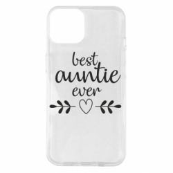 Чехол для iPhone 14 Best auntie ever - PrintSalon