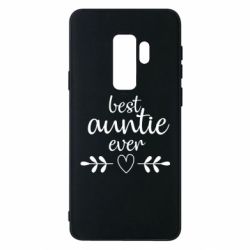 Чехол для Samsung S9+ Best auntie ever - PrintSalon