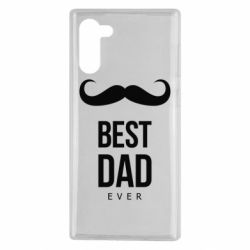 Чехол для Samsung Note 10 Best Dad Ever - PrintSalon