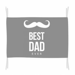Флаг Best Dad Ever - PrintSalon