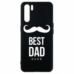 Чехол для Oppo A91/Reno3 Best Dad Ever - PrintSalon