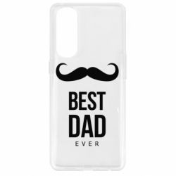 Чехол для Oppo Reno 4 Pro Best Dad Ever - PrintSalon