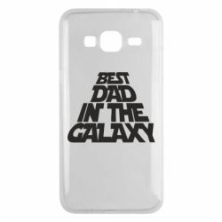Чехол для Samsung J3 2016 Best dad in the galaxy - PrintSalon