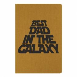 Блокнот с принто Best dad in the galaxy - PrintSalon