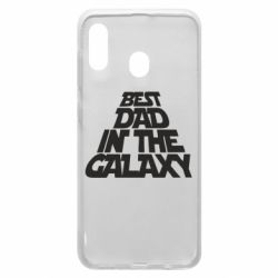 Чехол для Samsung A30 Best dad in the galaxy - PrintSalon