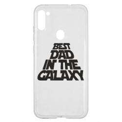 Чехол для Samsung A11/M11 Best dad in the galaxy - PrintSalon