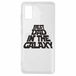 Чехол для Samsung A41 Best dad in the galaxy - PrintSalon
