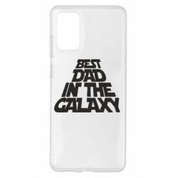 Чехол для Samsung S20+ Best dad in the galaxy - PrintSalon