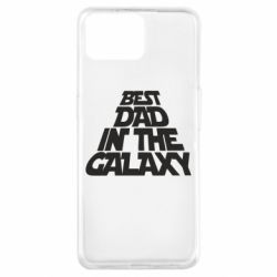 Чехол для Oppo A73 Best dad in the galaxy - PrintSalon