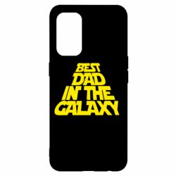 Чехол для Oppo Reno 5 4G Best dad in the galaxy - PrintSalon