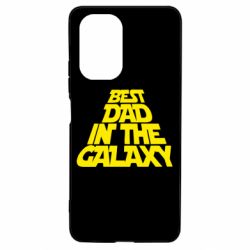Чехол для Xiaomi Poco F3/K40 Best dad in the galaxy - PrintSalon